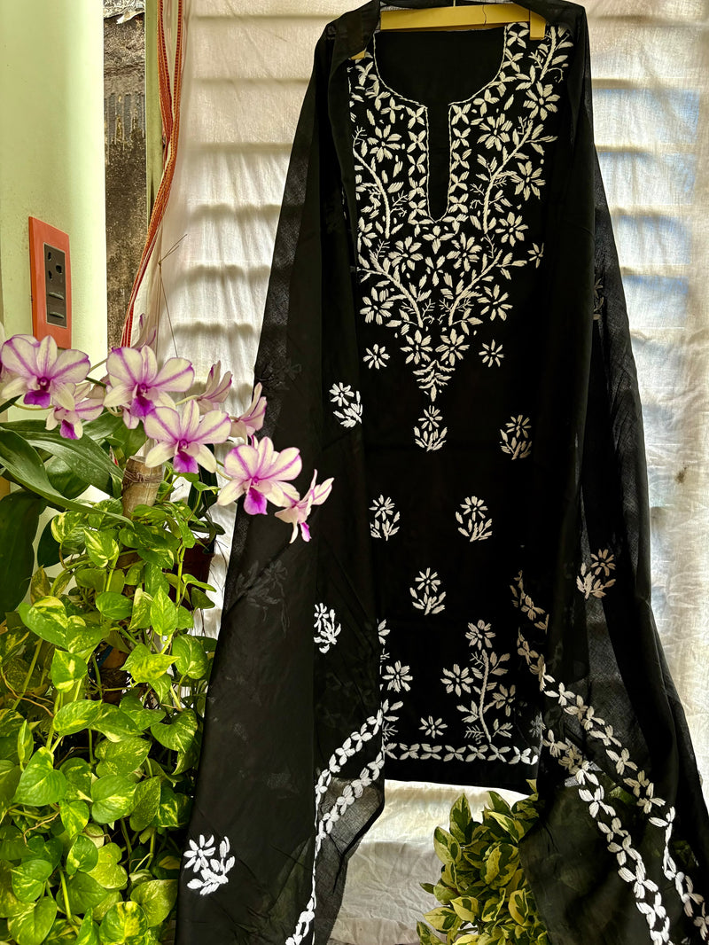 Phulkari Suit in Pure Cotton