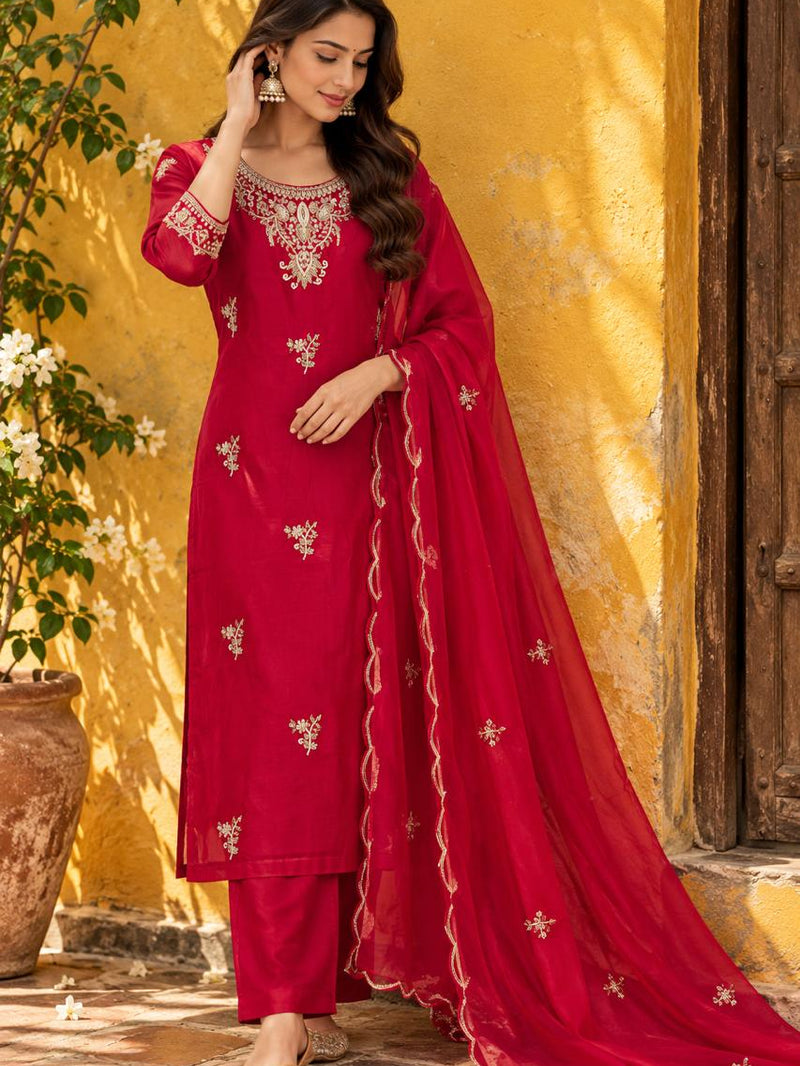 Hand Embroidered Zardosi Suits