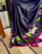 Hand Painted Saree on Pure Silk — 07