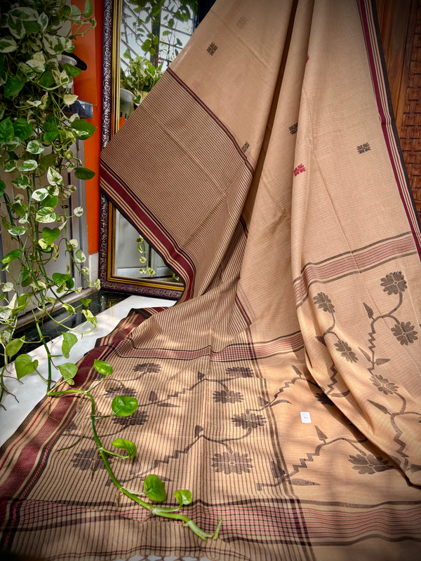Cotton Jamdani Saree