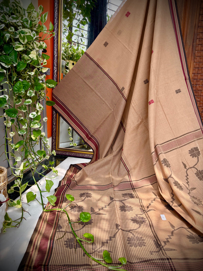 Cotton Jamdani Saree