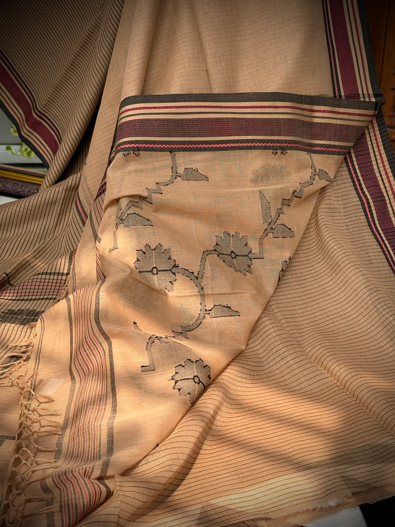 Cotton Jamdani Saree