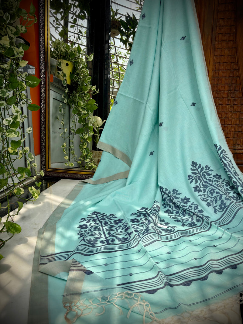 Cotton Jamdani Saree