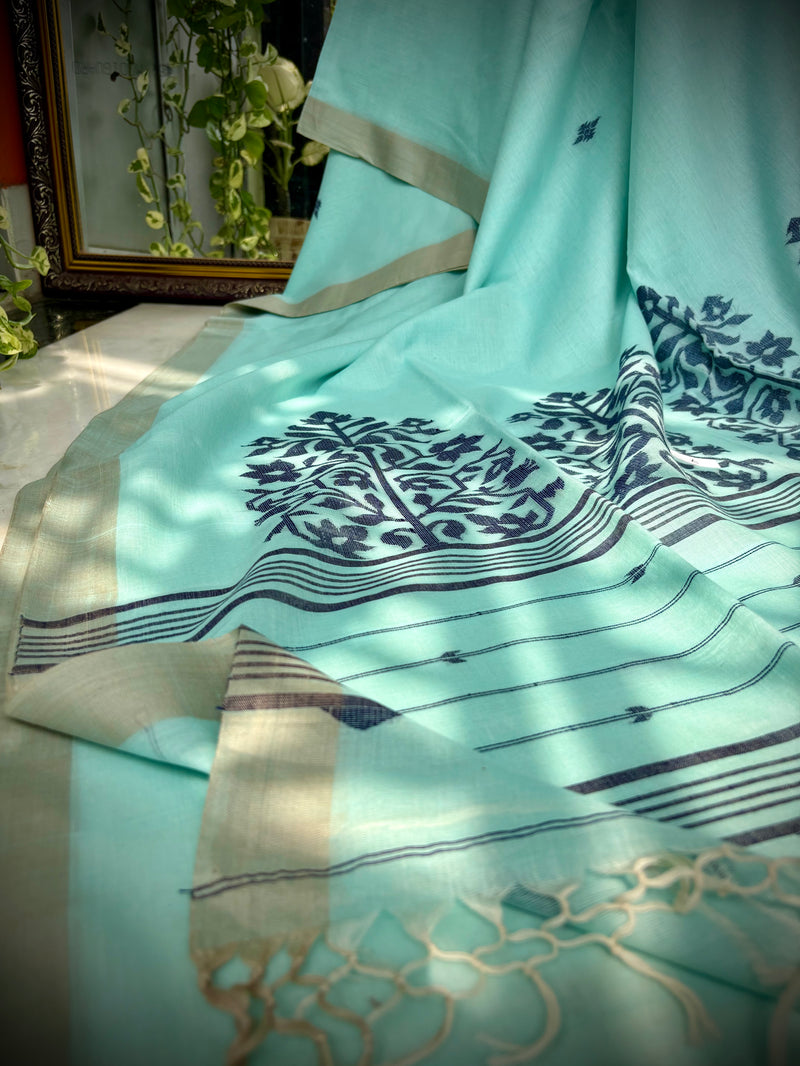 Cotton Jamdani Saree