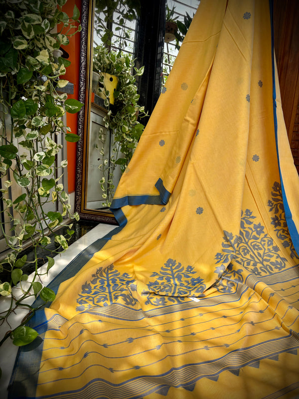 Cotton Jamdani Saree