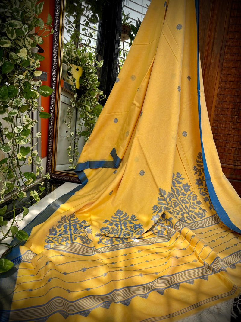 Cotton Jamdani Saree