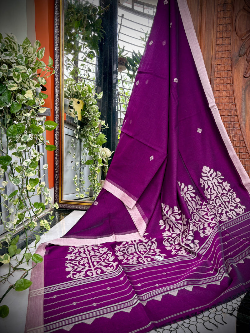 Cotton Jamdani Saree