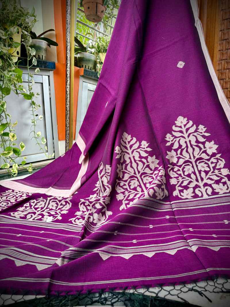 Cotton Jamdani Saree