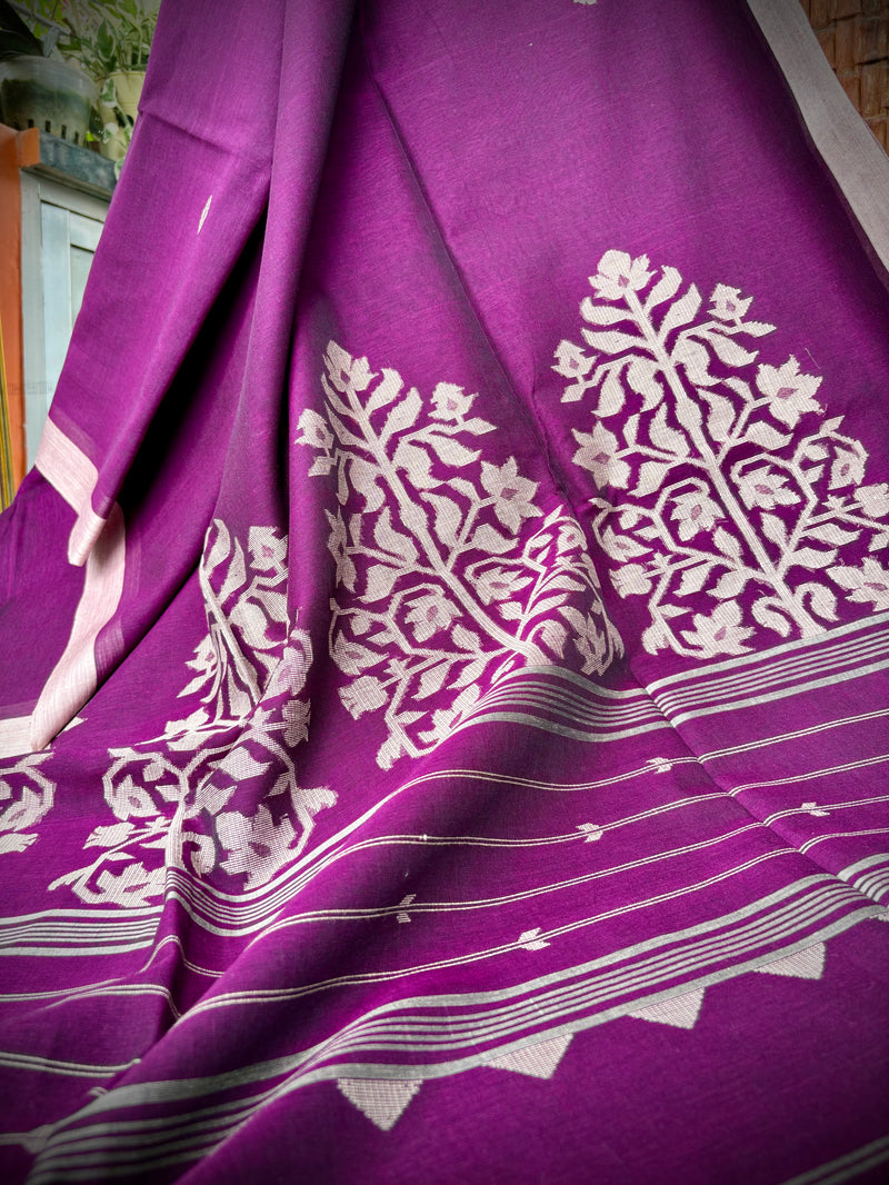 Cotton Jamdani Saree