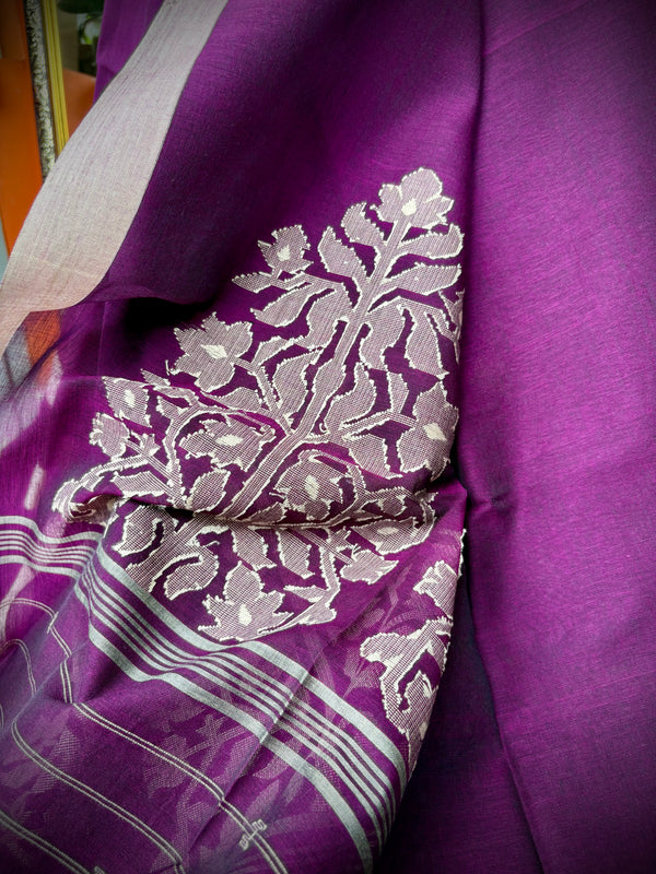 Cotton Jamdani Saree