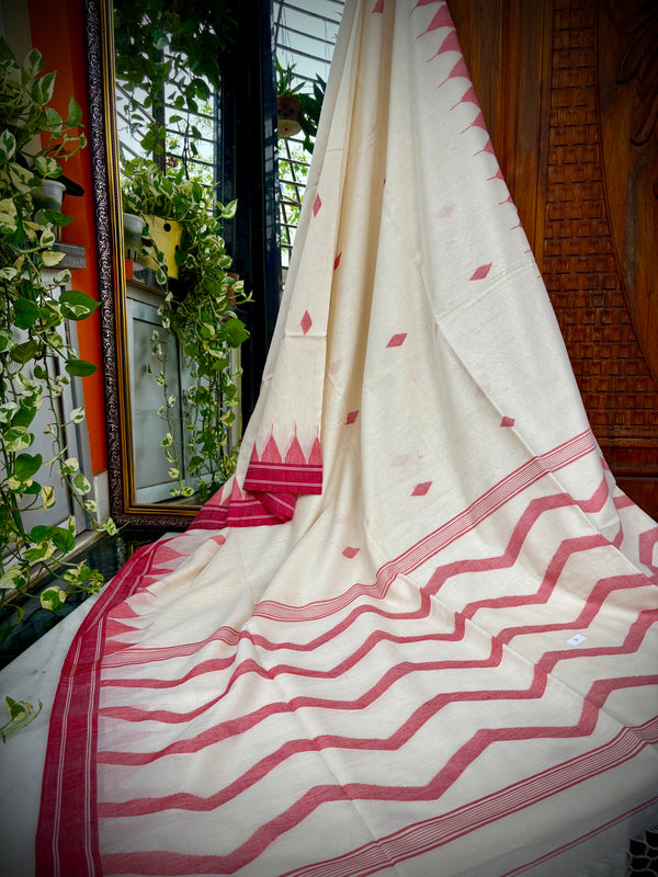 Cotton Jamdani Saree