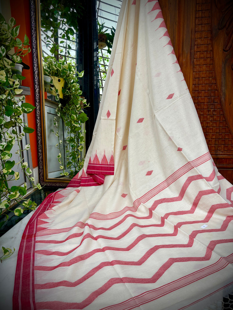 Cotton Jamdani Saree