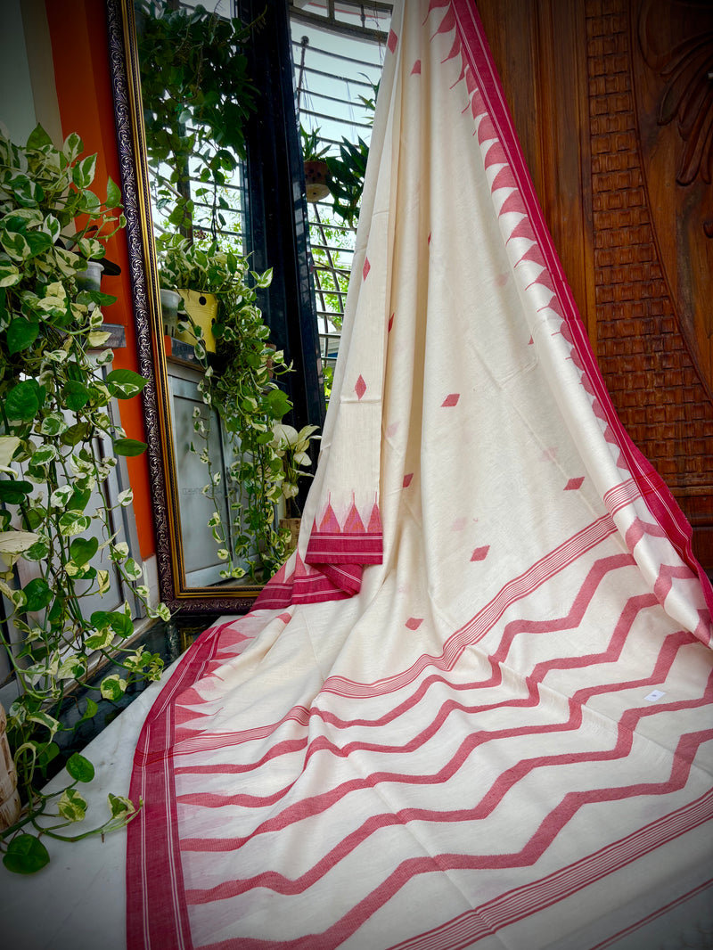 Cotton Jamdani Saree