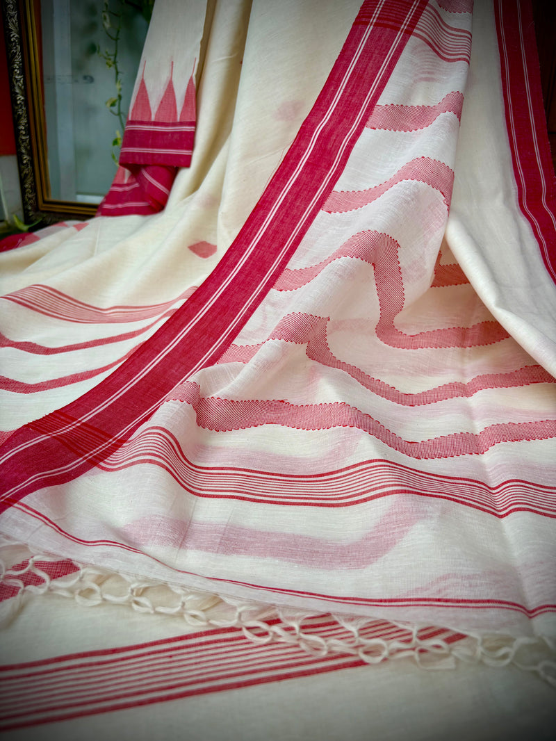 Cotton Jamdani Saree