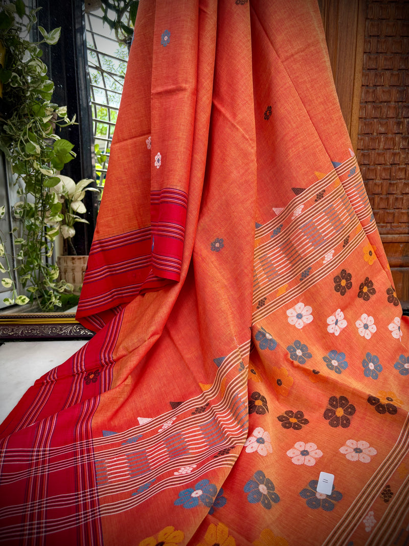 Cotton Jamdani Saree
