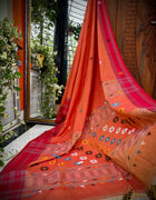 Cotton Jamdani Saree