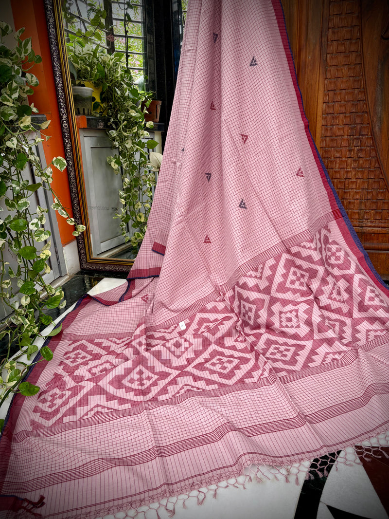 Cotton Jamdani Saree