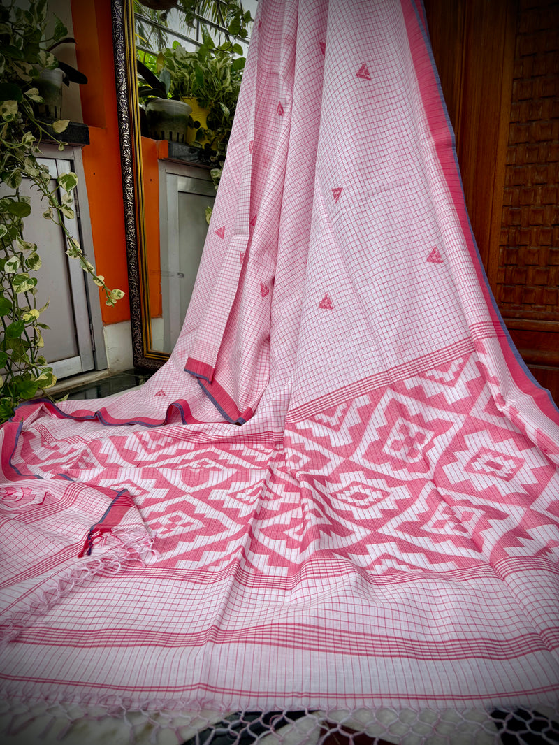 Cotton Jamdani Saree