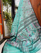 Pure Silk Muslin Jamdani — 05