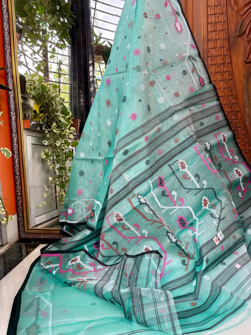 Pure Silk Muslin Jamdani — 05