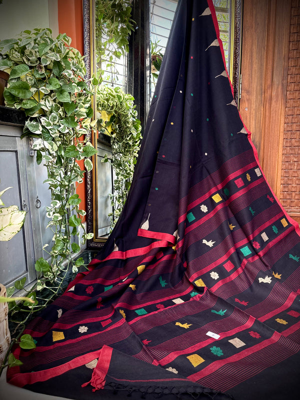Cotton Jamdani Saree — 21