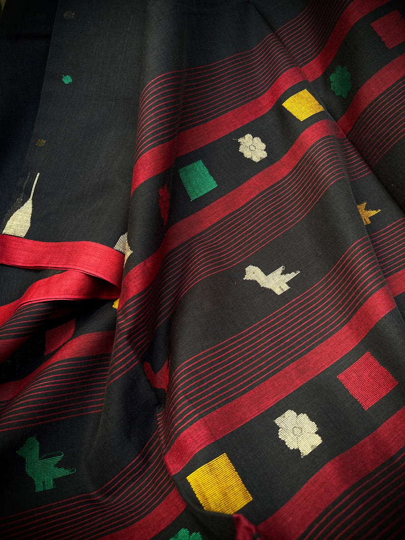 Cotton Jamdani Saree — 21