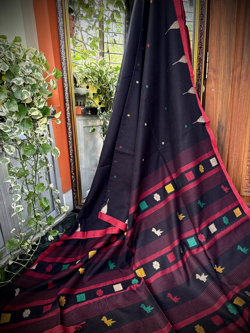 Cotton Jamdani Saree — 21
