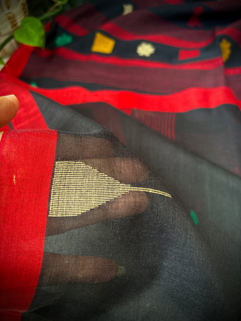 Cotton Jamdani Saree — 21