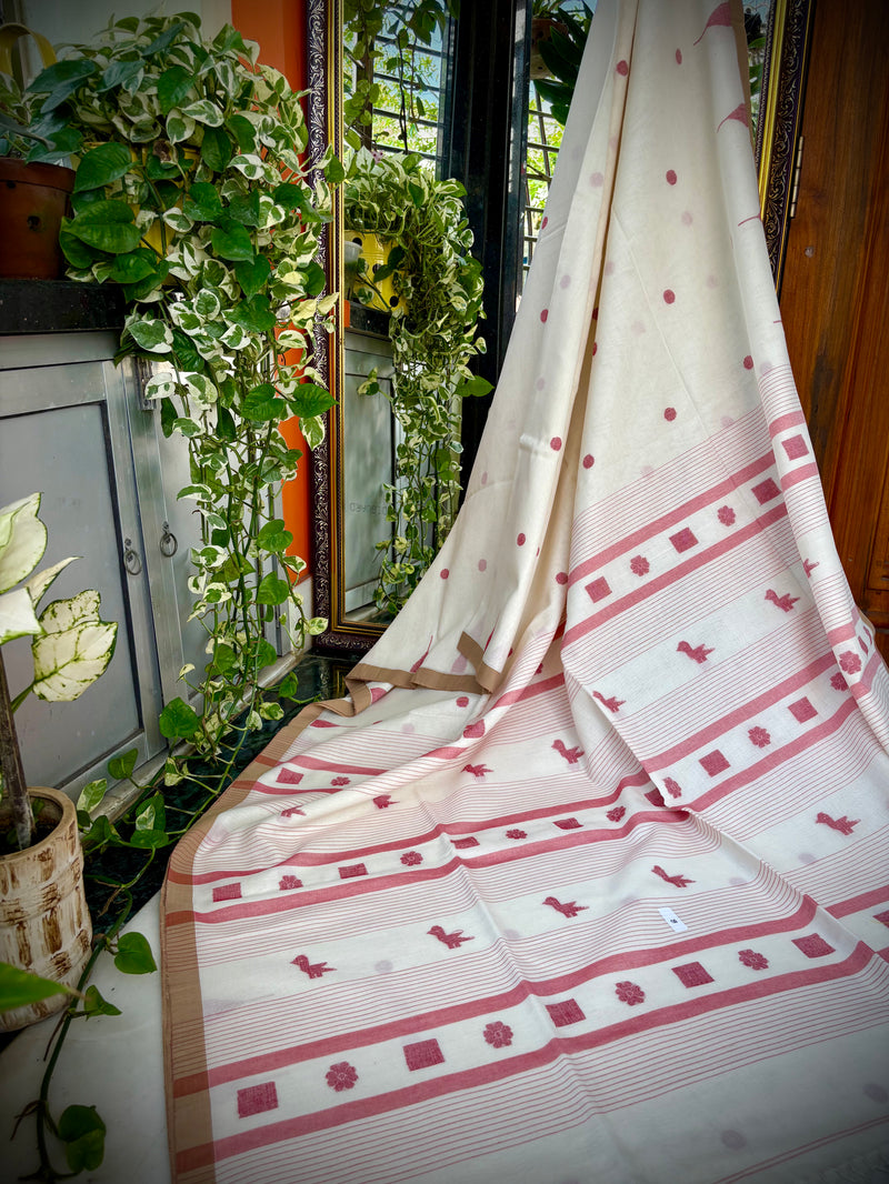 Cotton Jamdani Saree — 23
