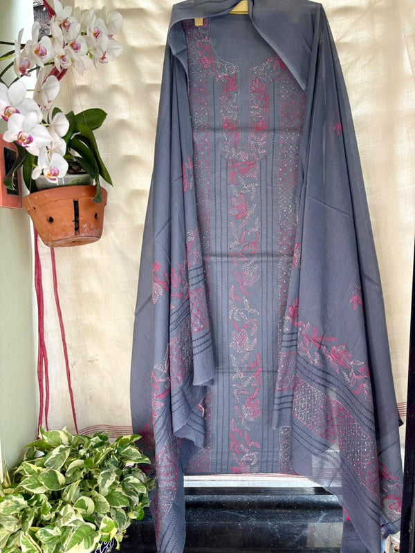 Kantha Suit in Pure Cotton