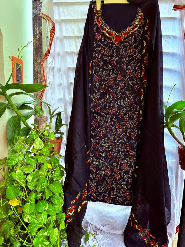 Kantha Suit in Pure Cotton