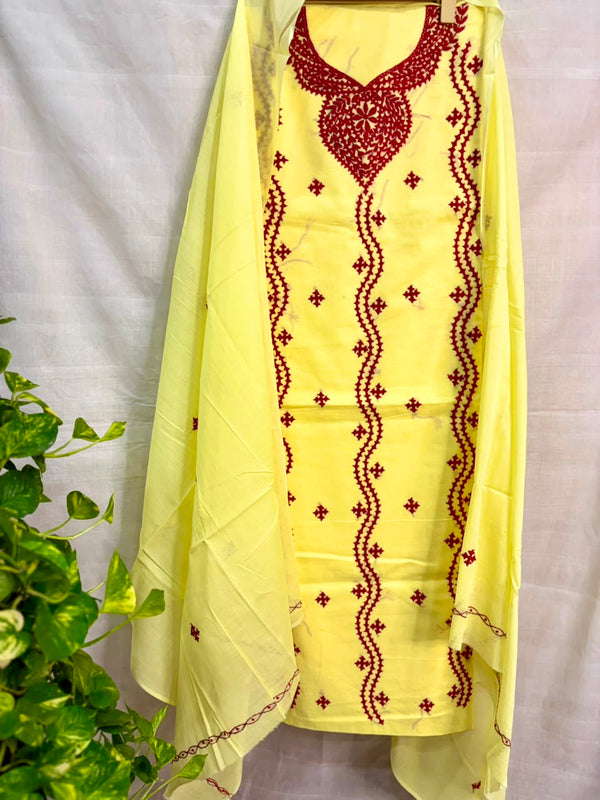 Kutch Work Suit in Pure Cotton