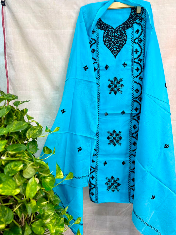Kutch Work Suit in Pure Cotton