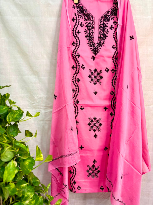 Kutch Work Suit in Pure Cotton