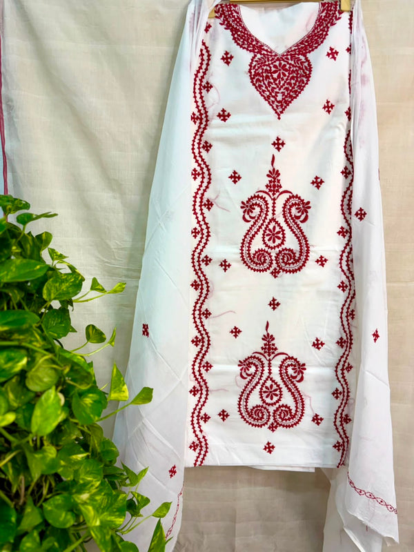 Kutch Work Suit in Pure Cotton