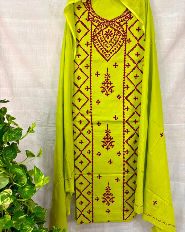 Kutch Work Suit in Pure Cotton — 03