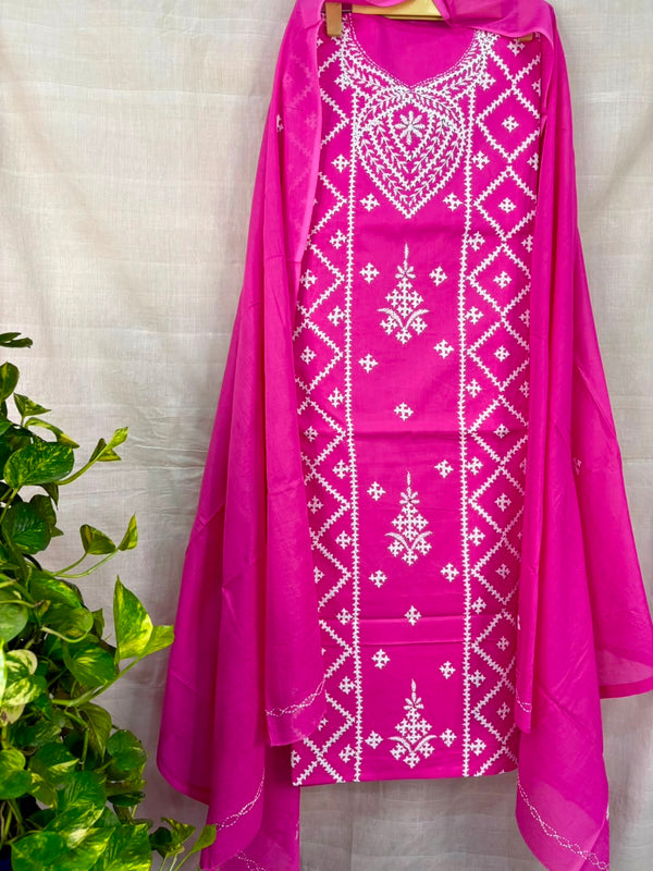 Kutch Work Suit in Pure Cotton
