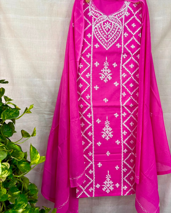 Kutch Work Suit in Pure Cotton