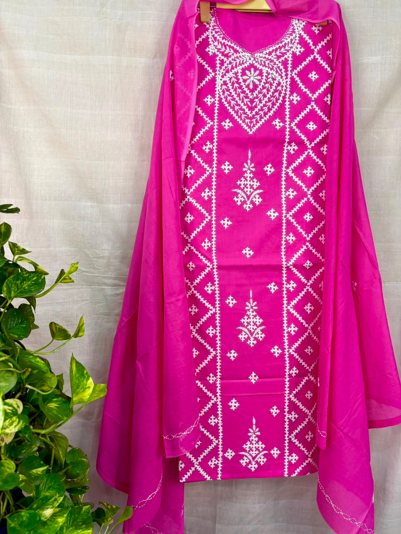 Kutch Work Suit in Pure Cotton