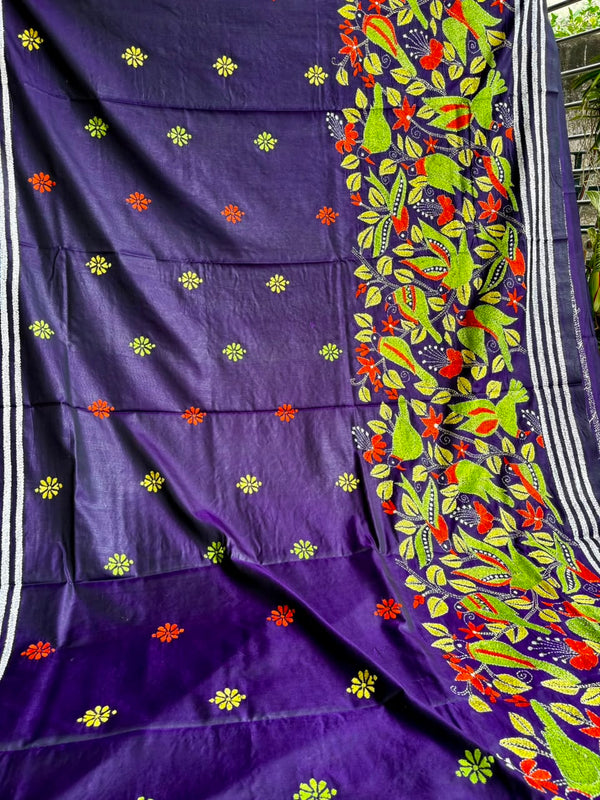 Kantha Saree