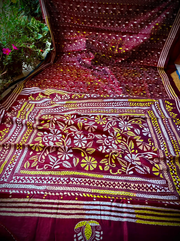 Kantha Saree