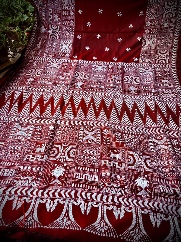 Kantha Saree