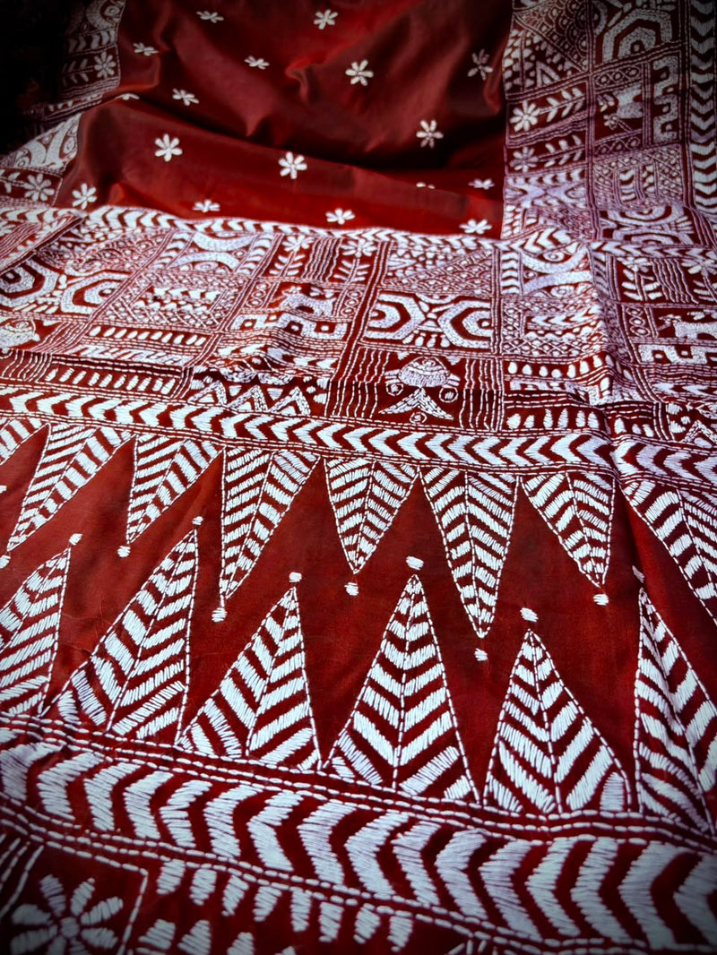 Kantha Saree