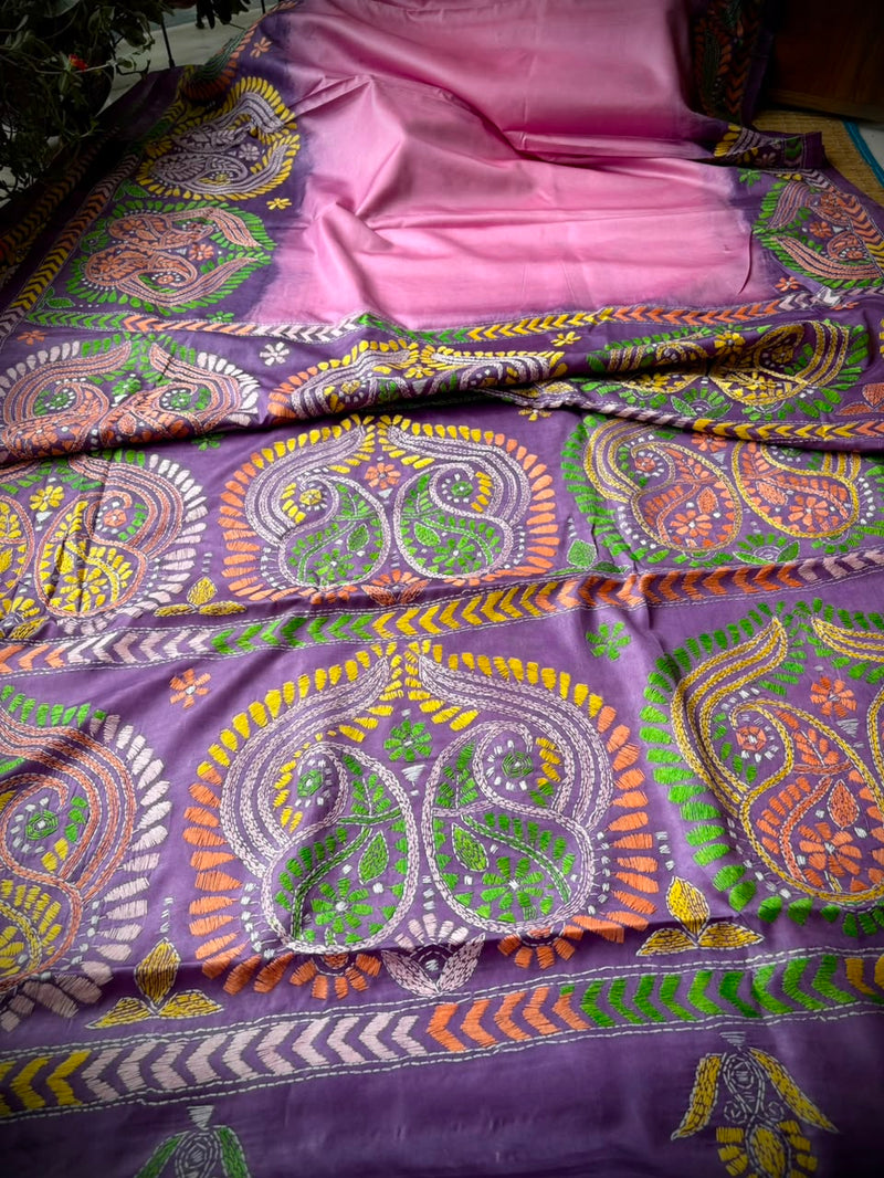 Kantha Saree