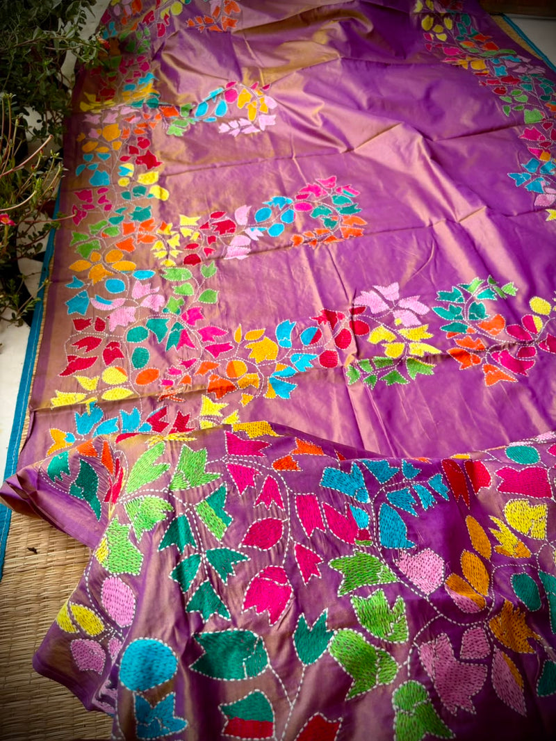 Kantha Saree