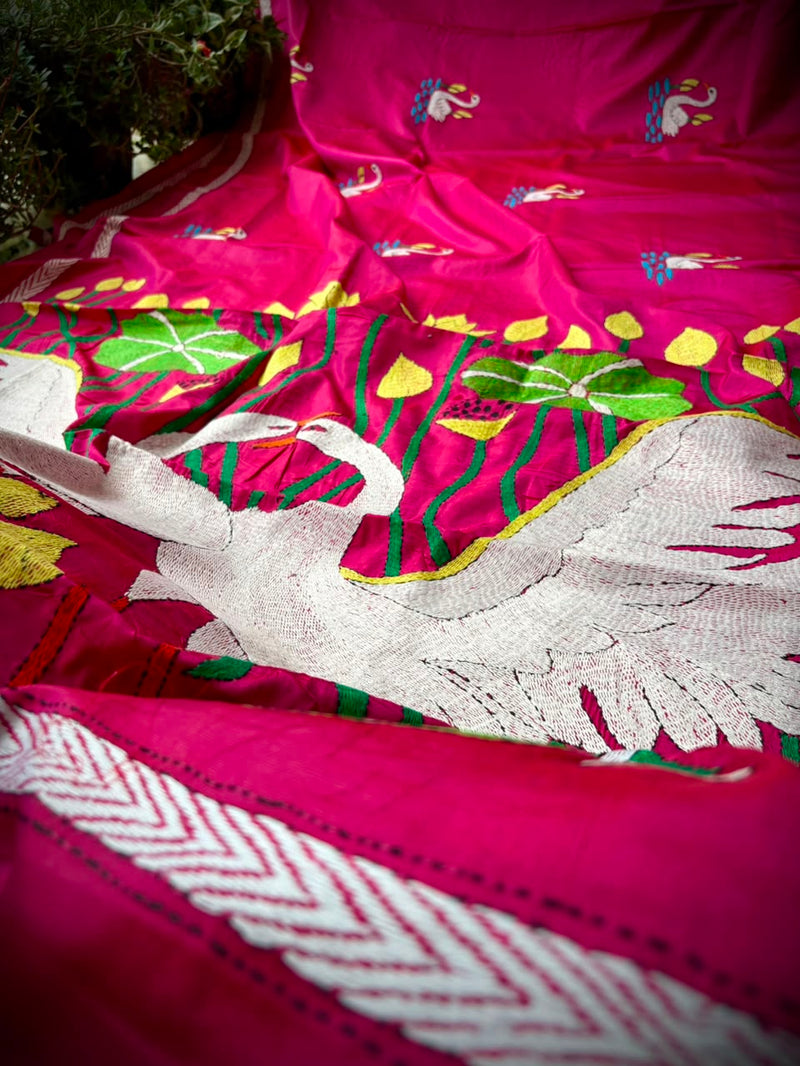 Kantha Saree
