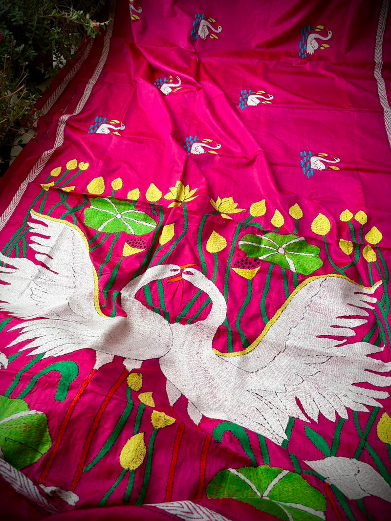 Kantha Saree