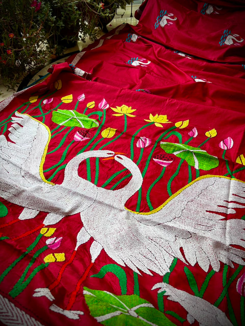 Kantha Saree