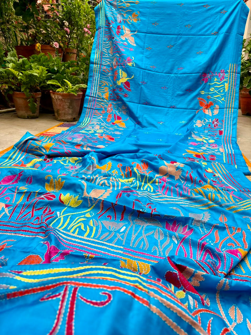 Kantha Saree
