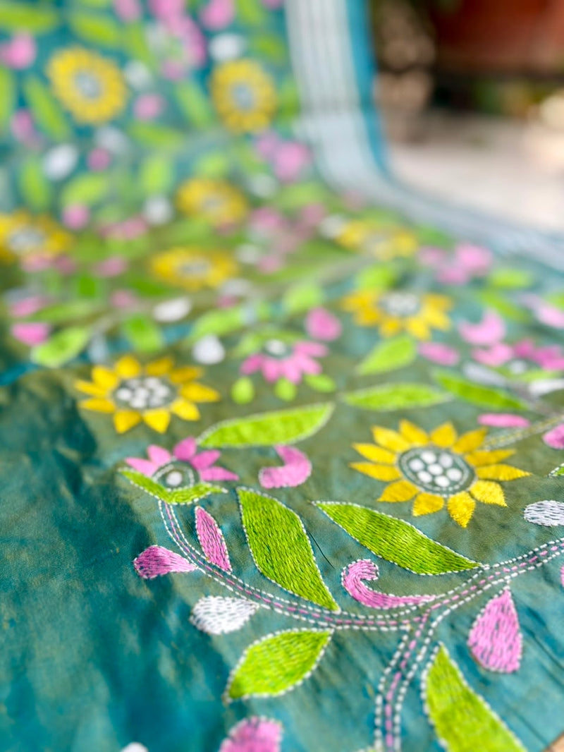 Kantha Saree